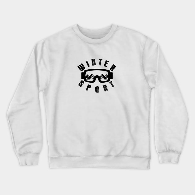 Winter sport Crewneck Sweatshirt by Tekad Rasa